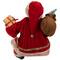 24" Sitting Santa Claus with Gift Bag and Presents Christmas Figure